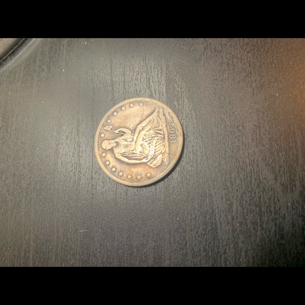 Good condition mint coin from 1862